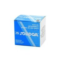 Imagem de Agulha Hipodérmica 30mm X 0,70mm 22G (1-1/4 Pol) Solidor - Caixa Com 100 Unidades